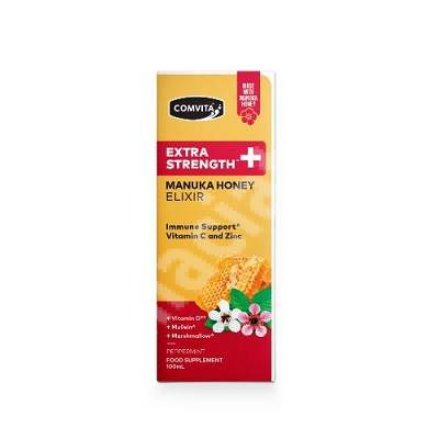 Elixir Extra Strength cu miere de Manuka, 100ml, Comvita