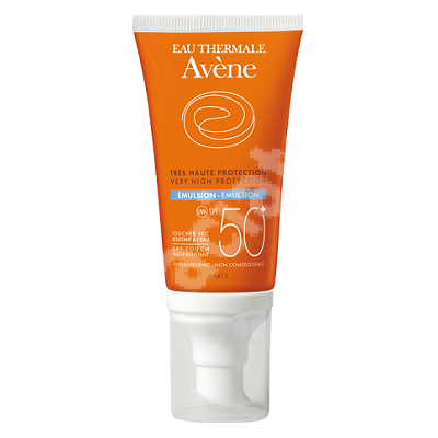 Emulsie Avene Solare fotoprotectie SPF 50+, 50 ml, Pierre Fabre