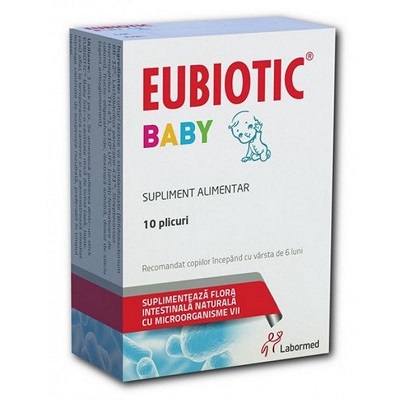 Eubiotic Baby, 10 plicuri, Labormed