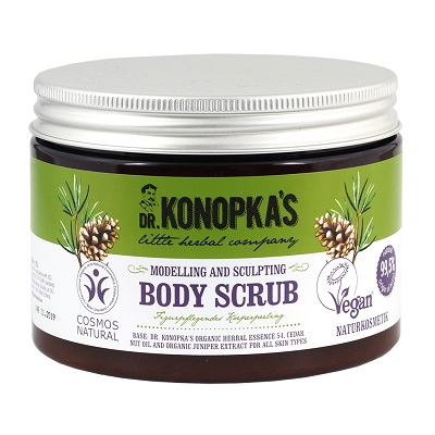 Exfoliant pentru modelarea si sculptarea corpului, 500 ml, Dr. Konopkas