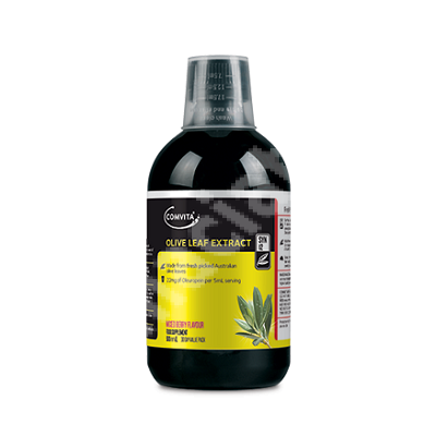 Extract din frunze proaspete de maslin Mixed Berry, 500 ml, Comvita