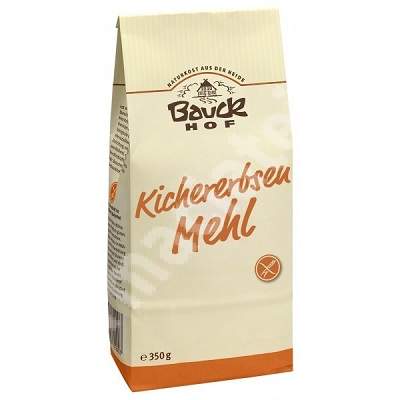 Faina de naut Bio fara gluten, 350 g, Bauckhof