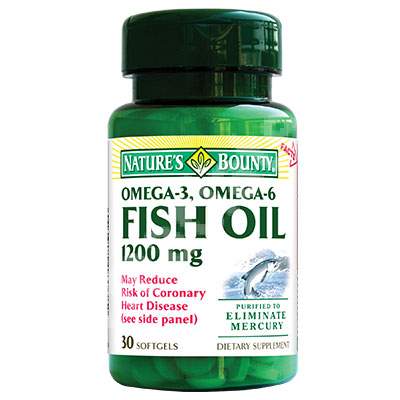 Fish Oil, 30 capsule moi, Nature's Bounty