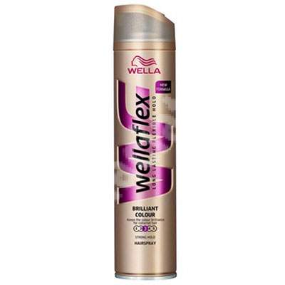 Fixativ Color Brilliant Strong Hold Wellaflex, nr. 3, 250 ml, Wella