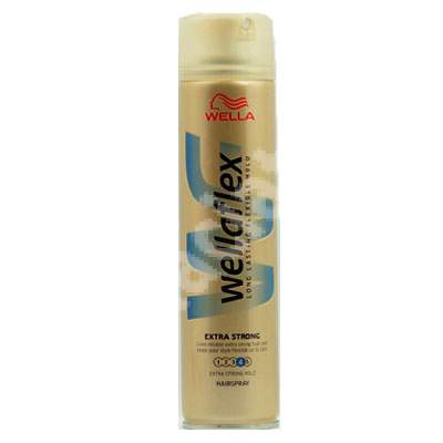 Fixativ Extra Strong Wellaflex, nr.4, 250 ml, Wella