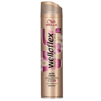 Fixativ Lac Ultra Strong Wellaflex, nr. 5, 250 ml, Wella