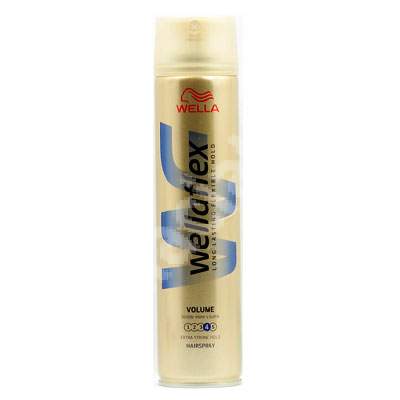 Fixativ pentru volum Extra Strong Wellaflex, nr.4, 250 ml, Wella