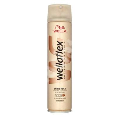 Fixativ Shiny Hold Ultra Strong Wellaflex, nr. 5, 250 ml, Wella