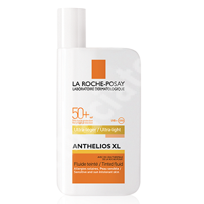 Fluid ultra-lejer colorat SPF 50+ Anthelios XL, 50 ml, La Roche Posay