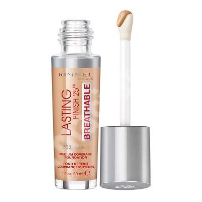 Fond de ten Lasting Finish Breathable 203 True Beige, 30 ml, Rimmel London