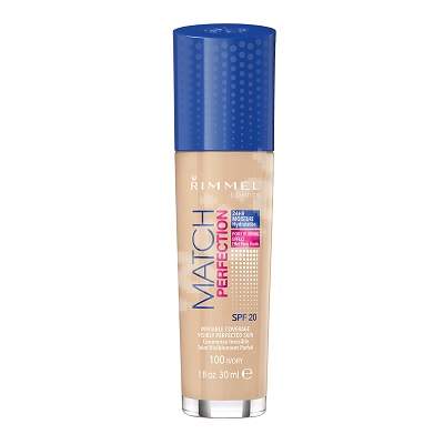 Fond de ten Match Perfection 100 Ivory, 30 ml, Rimmel London