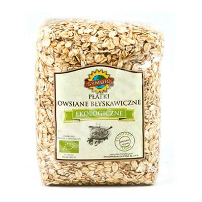 Fulgi Bio de ovaz instant, 450 g, Symbio