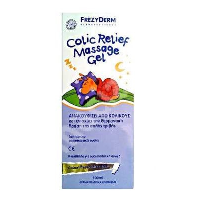 Gel anhidru cu glicerina si uleiuri, Colic Relief Masage Gel, 100 ml, FrezyDerm