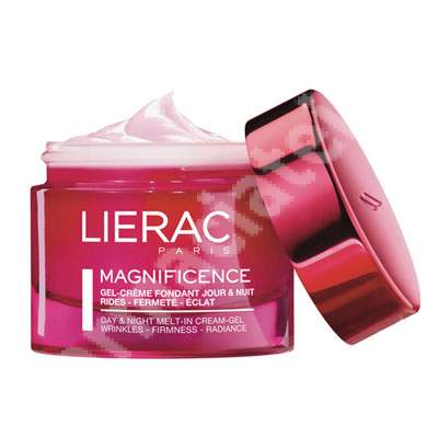 Gel-crema cu efect antirid de zi si noapte ten normal mixt Magnificence, 50 ml, Lierac Paris