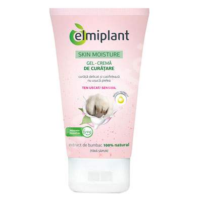 Gel-crema de curatare pentru ten uscat, 150 ml, Elmiplant