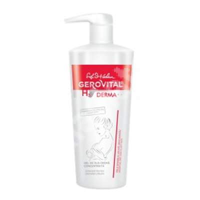 Gel de dus crema concentrata H3 Derma+, 500 ml, Gerovital