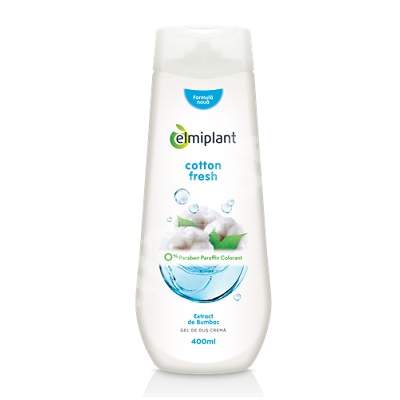 Gel de dus crema Cotton Fresh, 400 ml, Elmiplant