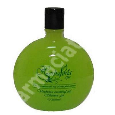 Gel de dus cu ulei esential de verveina Herbaforia Spa, 250 ml, Herbagen