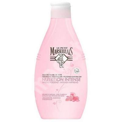 Gel de dus cu unt de argan, ceara de albine si ulei de trandafiri, 250 ml, Le Petit Marseillais