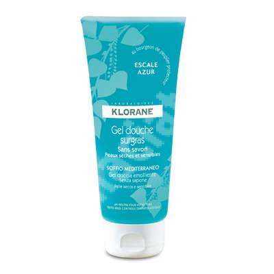 Gel de dus Escale Azur, 200 ml, Klorane