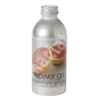 Gel de dus grapefruit si ghimbir Spicy, 600 ml, Greenland