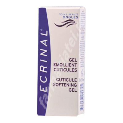 Gel emolient pentru cuticule Ecrinal, 10 ml, Asepta