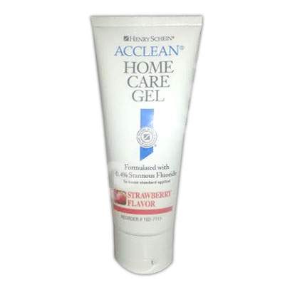 Gel fluorizare pentru acasa cu aroma de capsuni Acclean, 121.9 g, Henry Schein