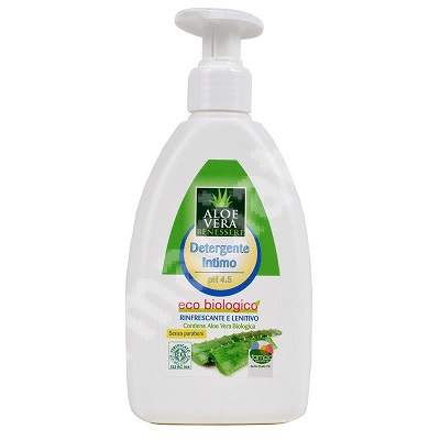 Gel intim Bio cu Aloe Vera, 250 ml , Benessere 