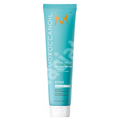 Gel pentru coafat cu fixare medie Styling Gel, 180 ml, Moroccanoil