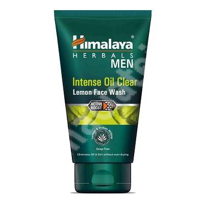 Gel pentru curatarea in profunzime a fetei Men, 100 ml, Himalaya