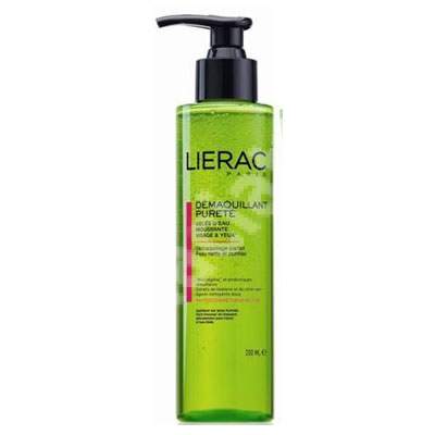 Gel spuma demachianta pentru fata si ochi Purete, 200 ml, Lierac Paris