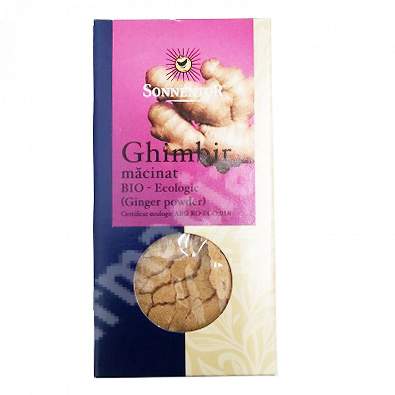 Ghimbir macinat bio-ecologic, 35 g, Sonnentor