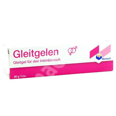 Gleitgelen gel vaginal, 20 g, Montavit