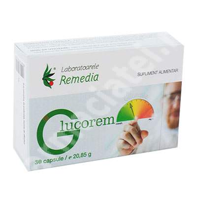 Glucorem, 20 capsule, Remedia