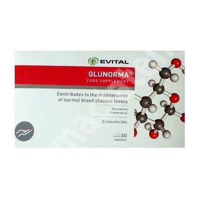 Glunorma, 60 capsule, Evital