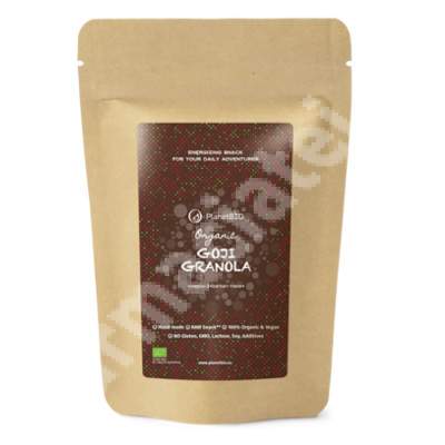 Granola Organica cu fructe goji, 50 g, Planet BIo