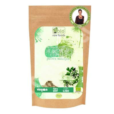 He Shou Wu pulbere eco, 125 g, Obio