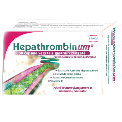 Hepathrombinum, 30 capsule, Stada