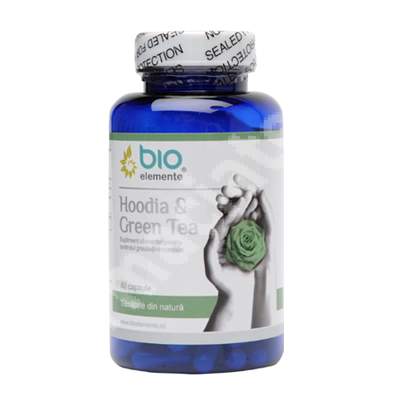 Hoodia & Green Tea, 60 capsule, Bio Elemente