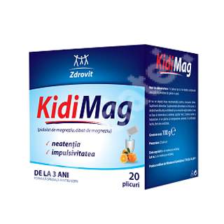 KidiMag, 20 plicuri, Zdrovit