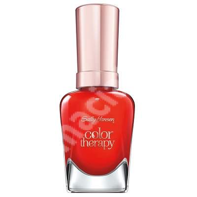 Lac de unghii Argan Color Therapy 340 Red-iance, 14.7 ml, Sally Hansen