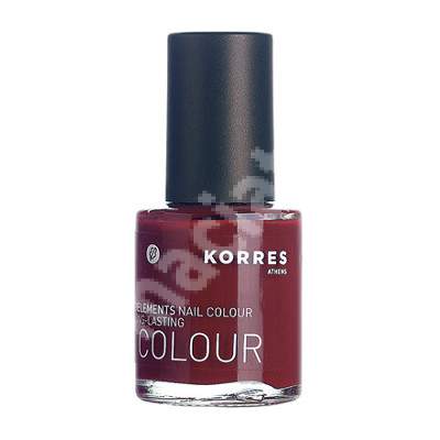 Lac de unghii, Deep Red 57, 10 ml, Korres