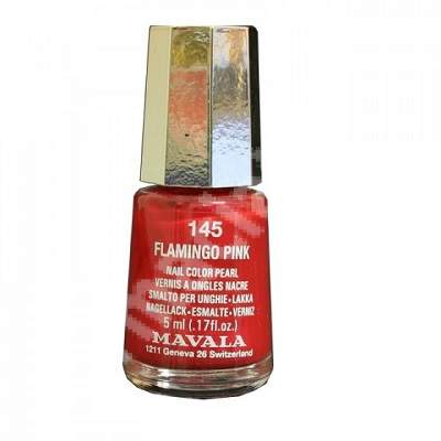 Lac de unghii Flamingo Pink 145, 5 ml, Mavala