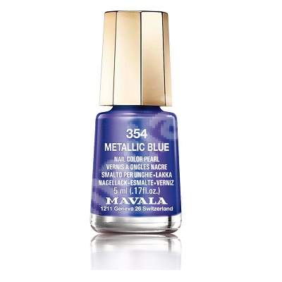 Lac de unghii Metallic Blue 354, 5 ml, Mavala