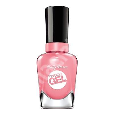 Lac de unghii Miracle Gel, 190 Pinky Rings, 14.7 ml, Sally Hansen