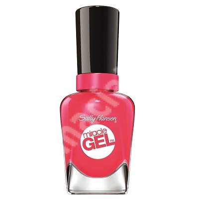 Lac de unghii Miracle Gel, 329 Pink Tank, 14.7 ml, Sally Hansen