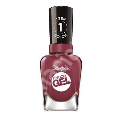 Lac de unghii  Miracle Gel, 496 Beet, Pray, Love, 14.7 ml, Sally Hansen