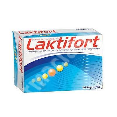 Laktifort, 10 capsule, Peraffarma