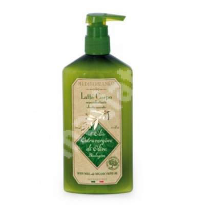 Lapte de corp organic extravirgin de masline, 300 ml, Athena's