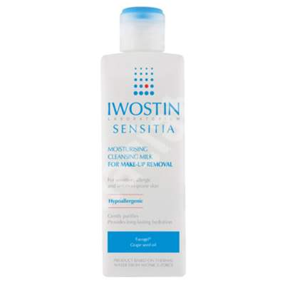 Lapte demachiant hidratant Sensitia, 240 ml, Iwostin